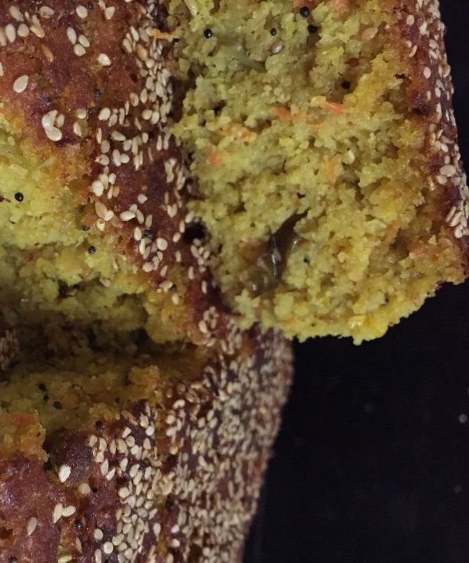 Spicy Rice-Lentil Cake