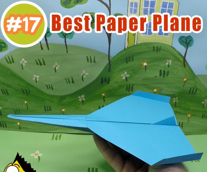Best Paper Plane Glider - Origami BEST #origami