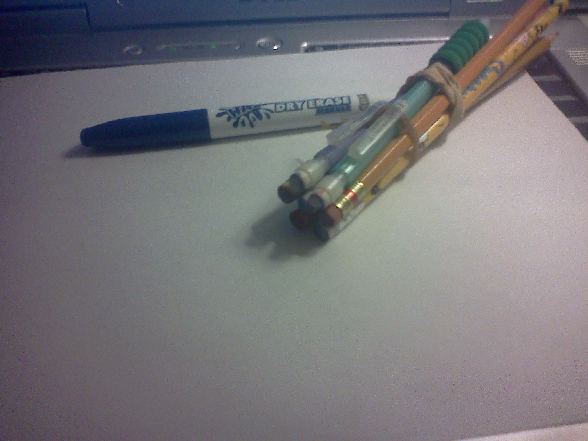 Pencil Top Stamp Flowers