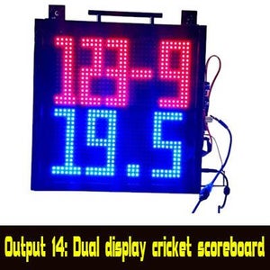DIY Digital Scoreboards: Build Your Own Android App Bluetooth Controlled Digital Cricket, Tennis, and Soccer Scoreboards Using Scoreduino DMD Module