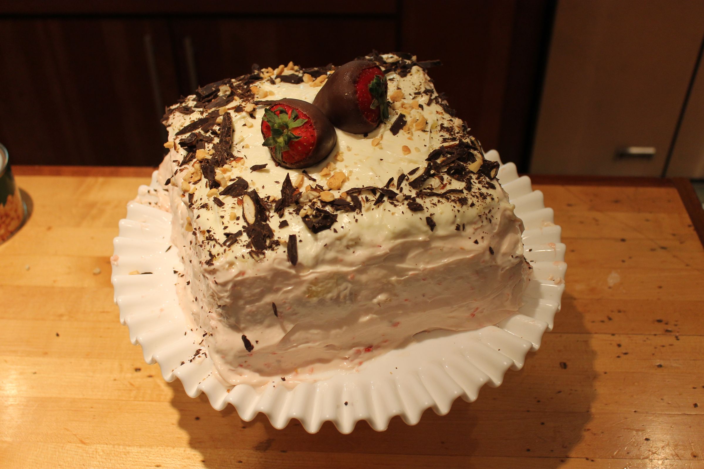 Easy Banana Split Cake