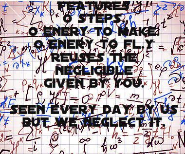 WORLD's Most Energy CONSERVING FLYING OBJECT