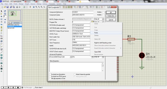 How to Simulate Arduino in Proteus : 4 Steps - Instructables