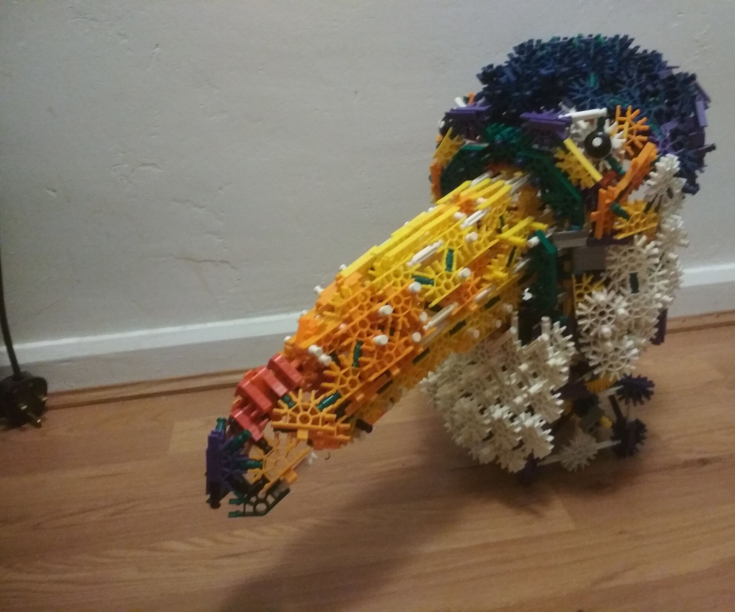 Animatronic Knex Toucan