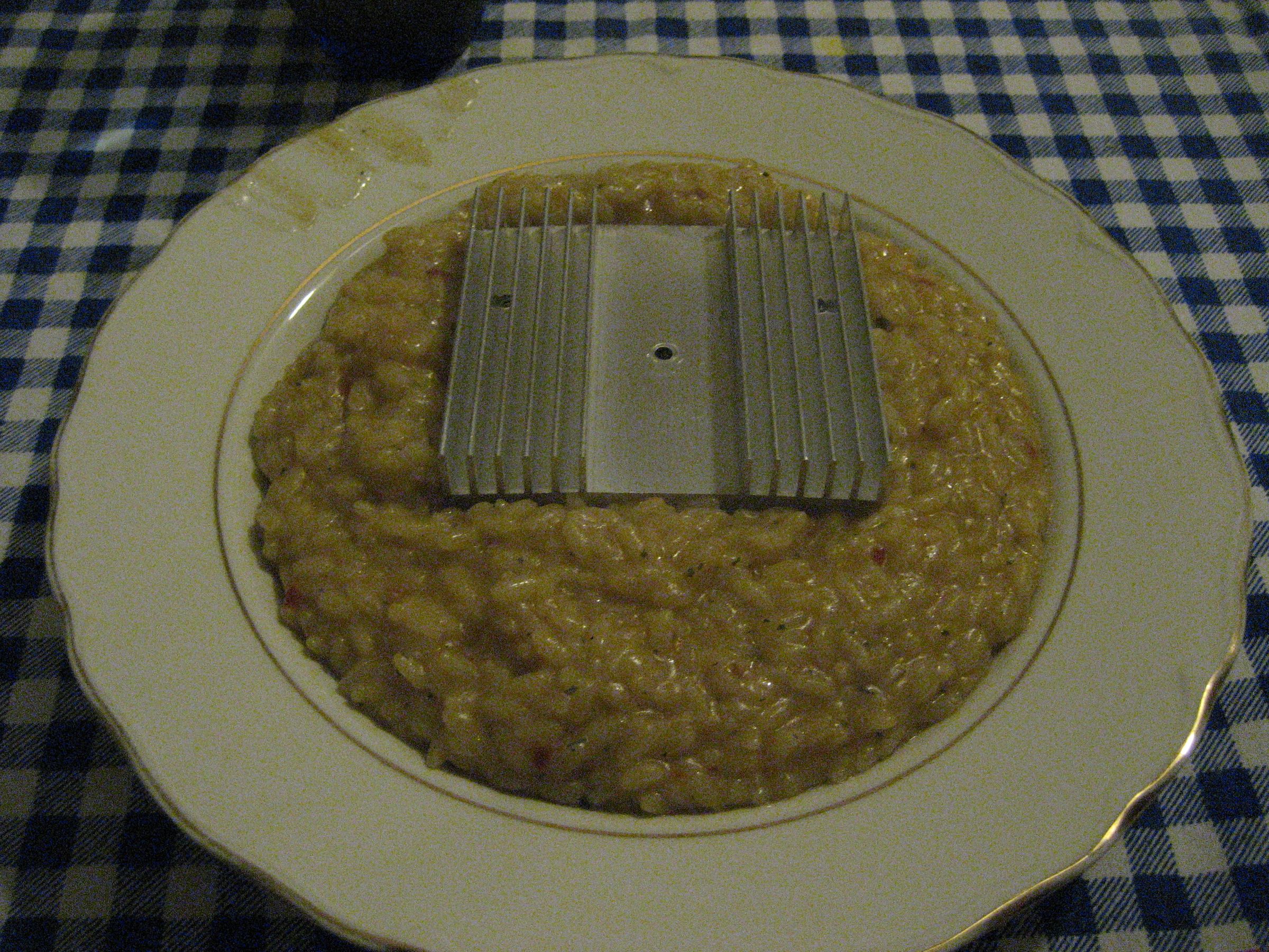 How to Efficiently Eat Risotto!