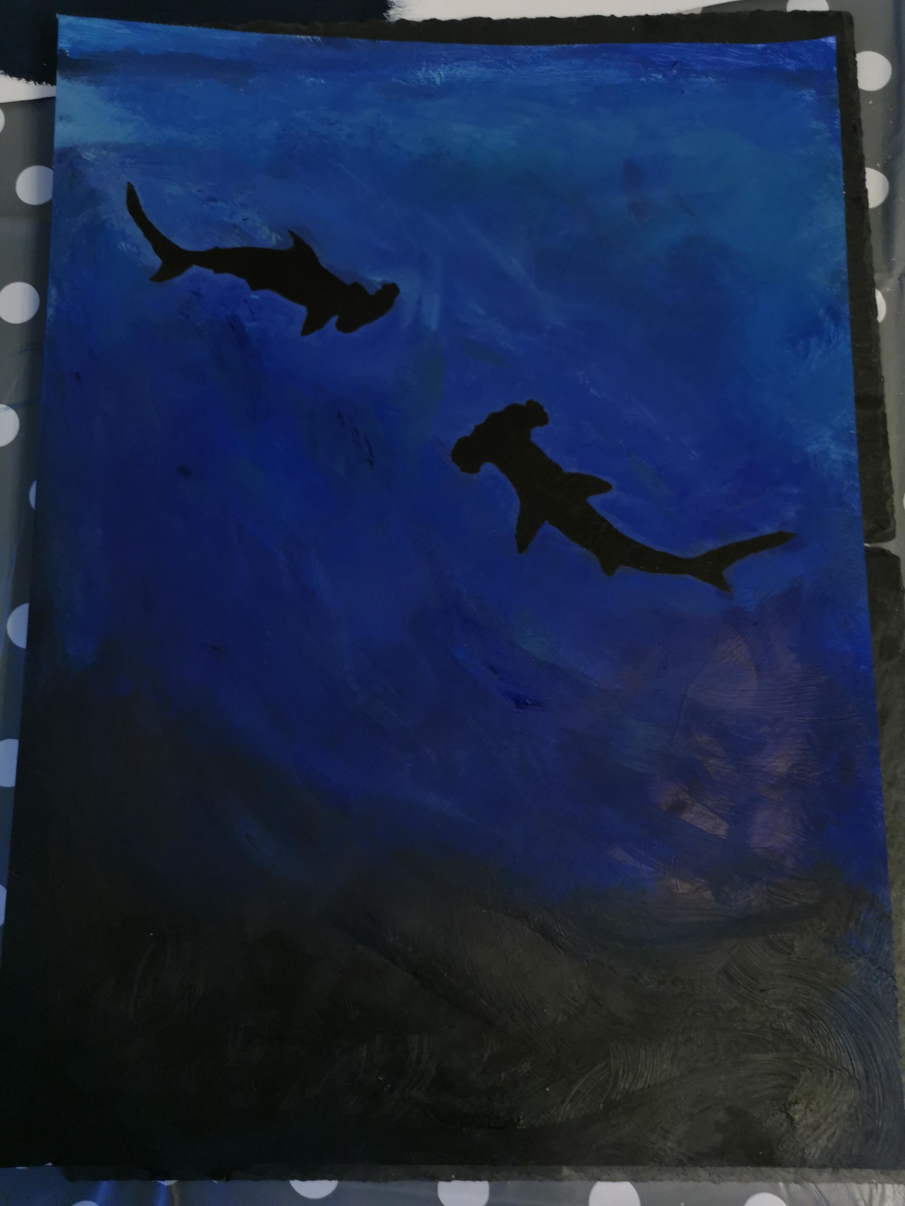 underwater ocean painting easy