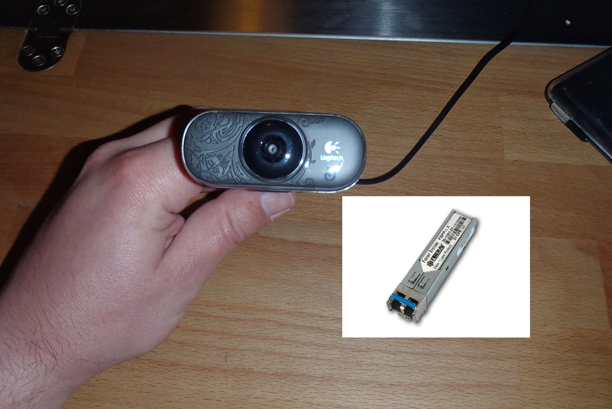 Fibre (or Fiber) Optic Gigabit Ethernet Detector (1000BASE-SX, 1000BASE-LX, BX, ZX)