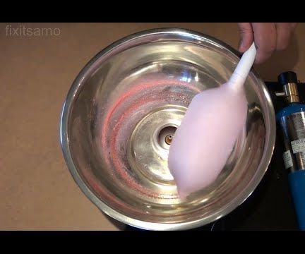 How to Make a Cotton Candy Machine 