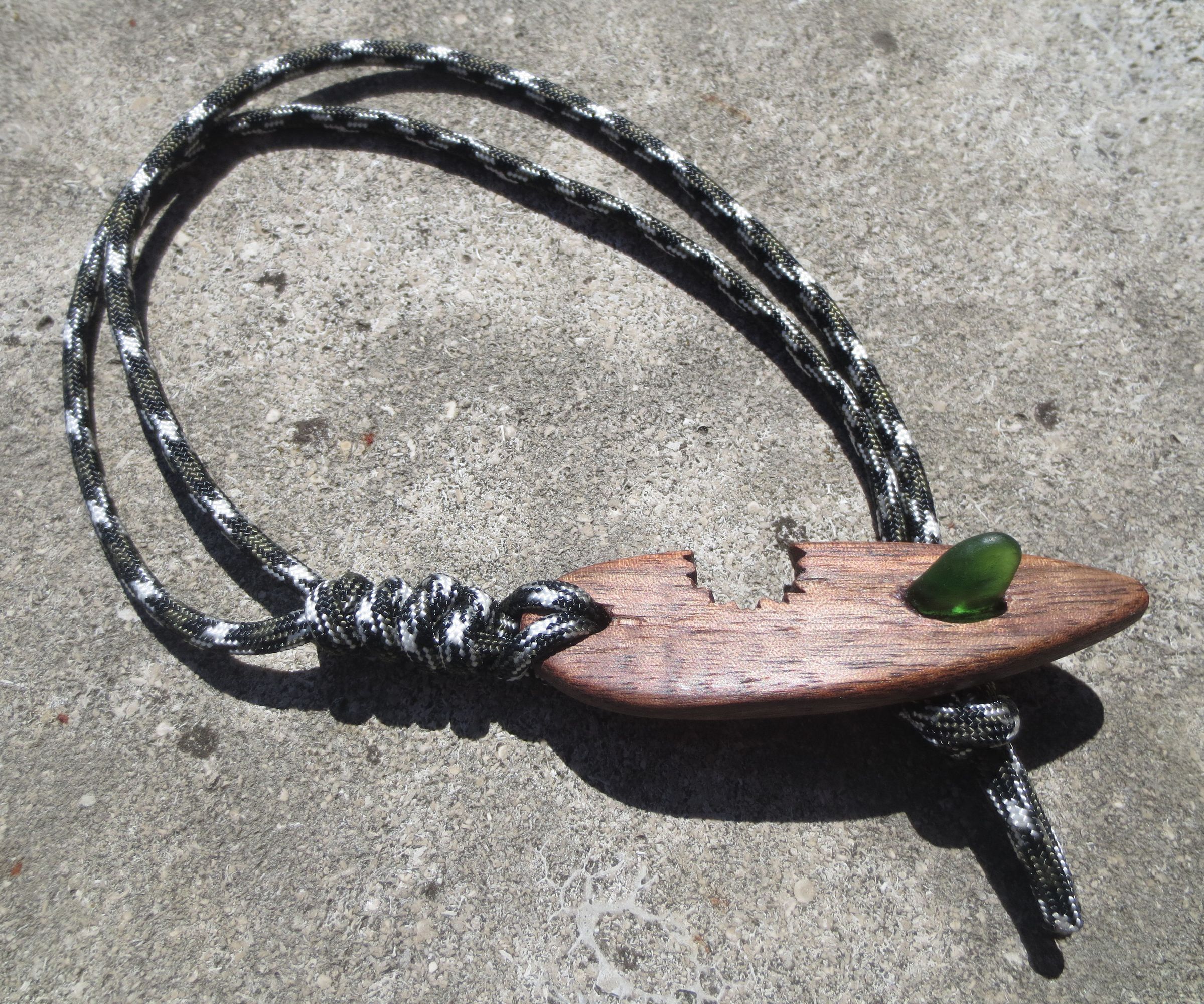 Wooden Surfboard Pendant