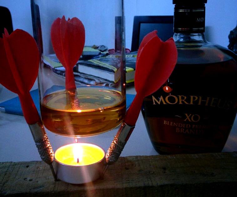 Brandy & Cognac Warmer From Household Items