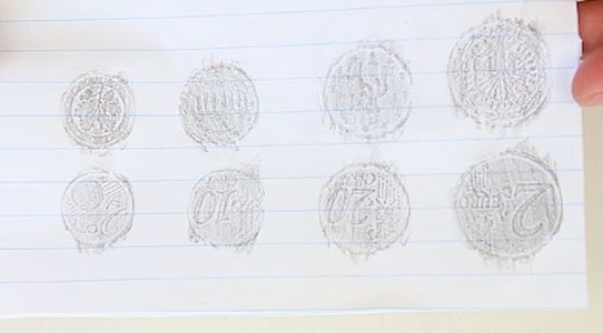 Printing Coin Picture on a Paper