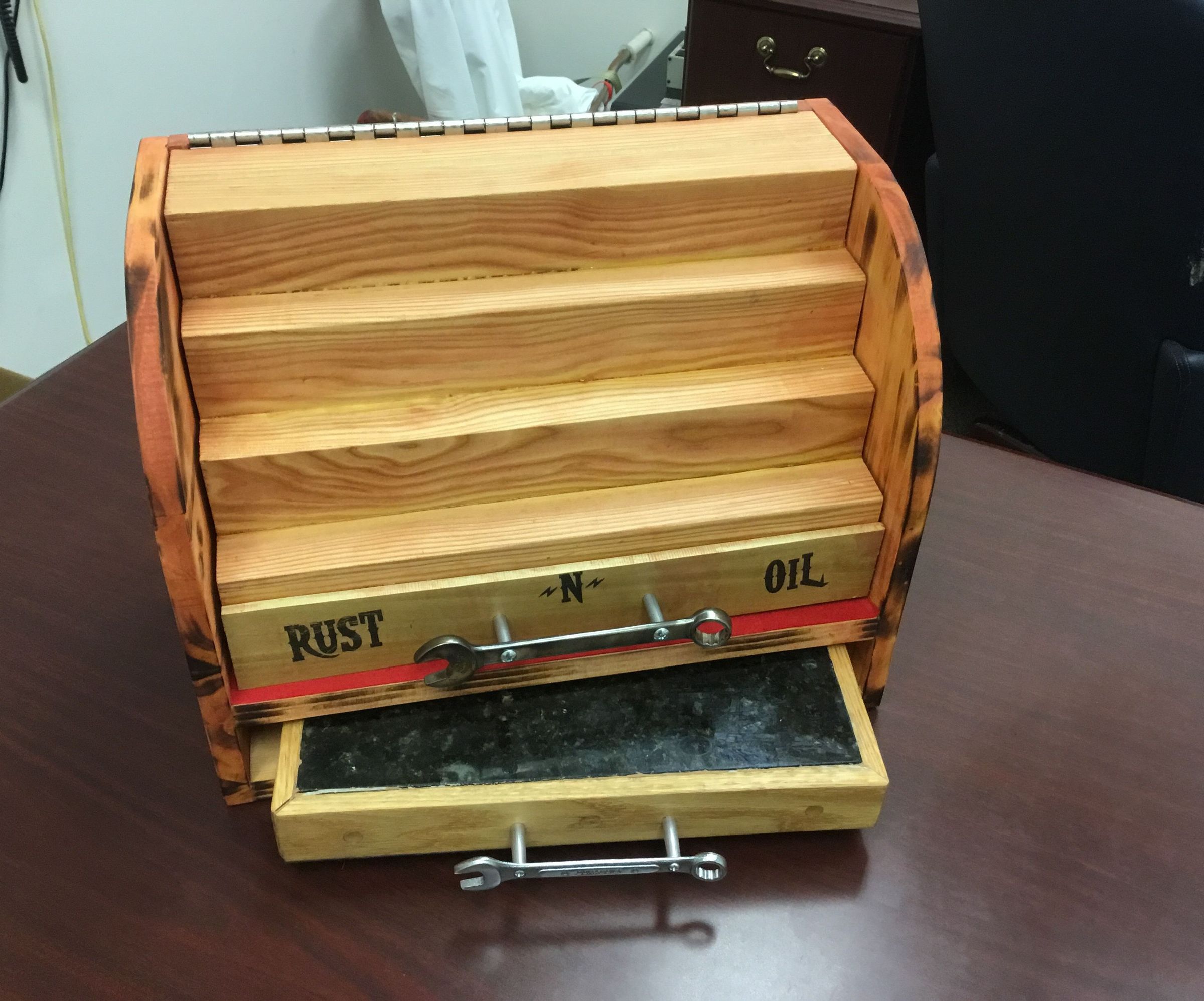 Leather Working Tool Rack