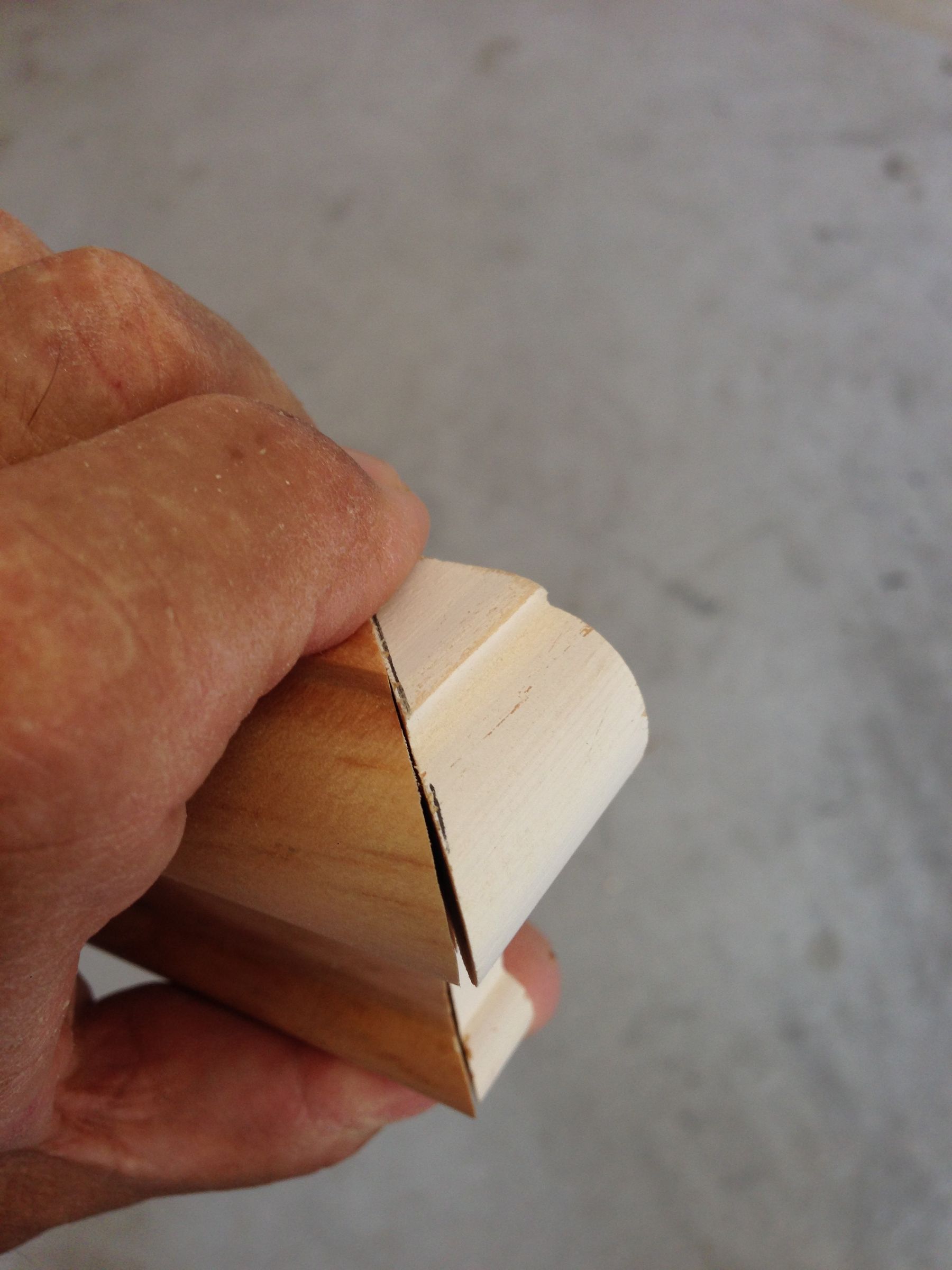 Chair Rail End Created at Round Rock Tech Shop 5 Steps Instructables