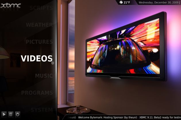 Old Laptop Media Center - XBMC