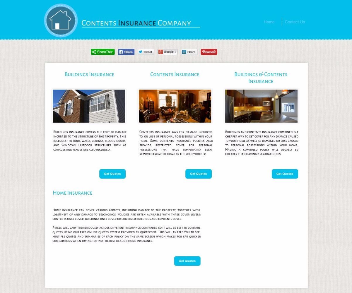 Contents & Building Insurance