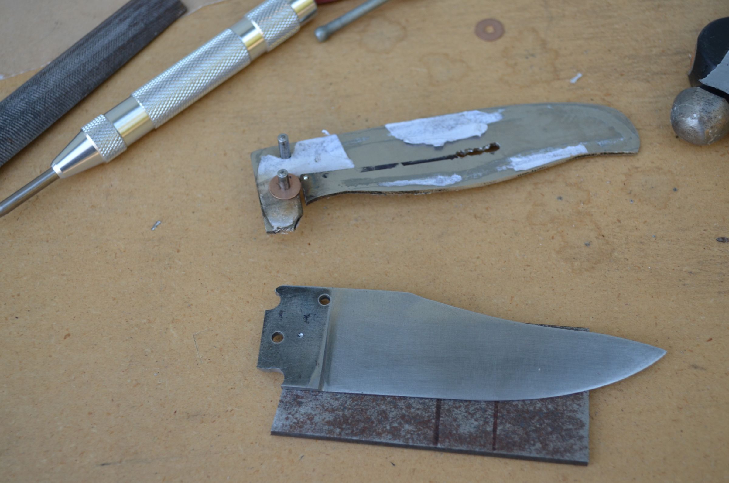 How to Make a Liner Lock Folding Knife 14 Steps (with Pictures