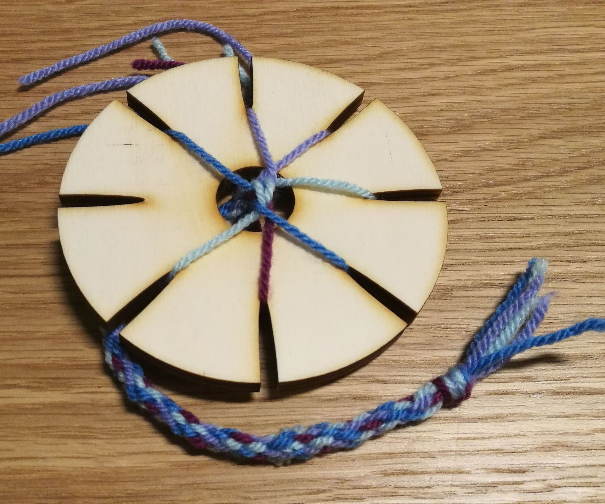 Viking Braids - Make a Trollen Wheel