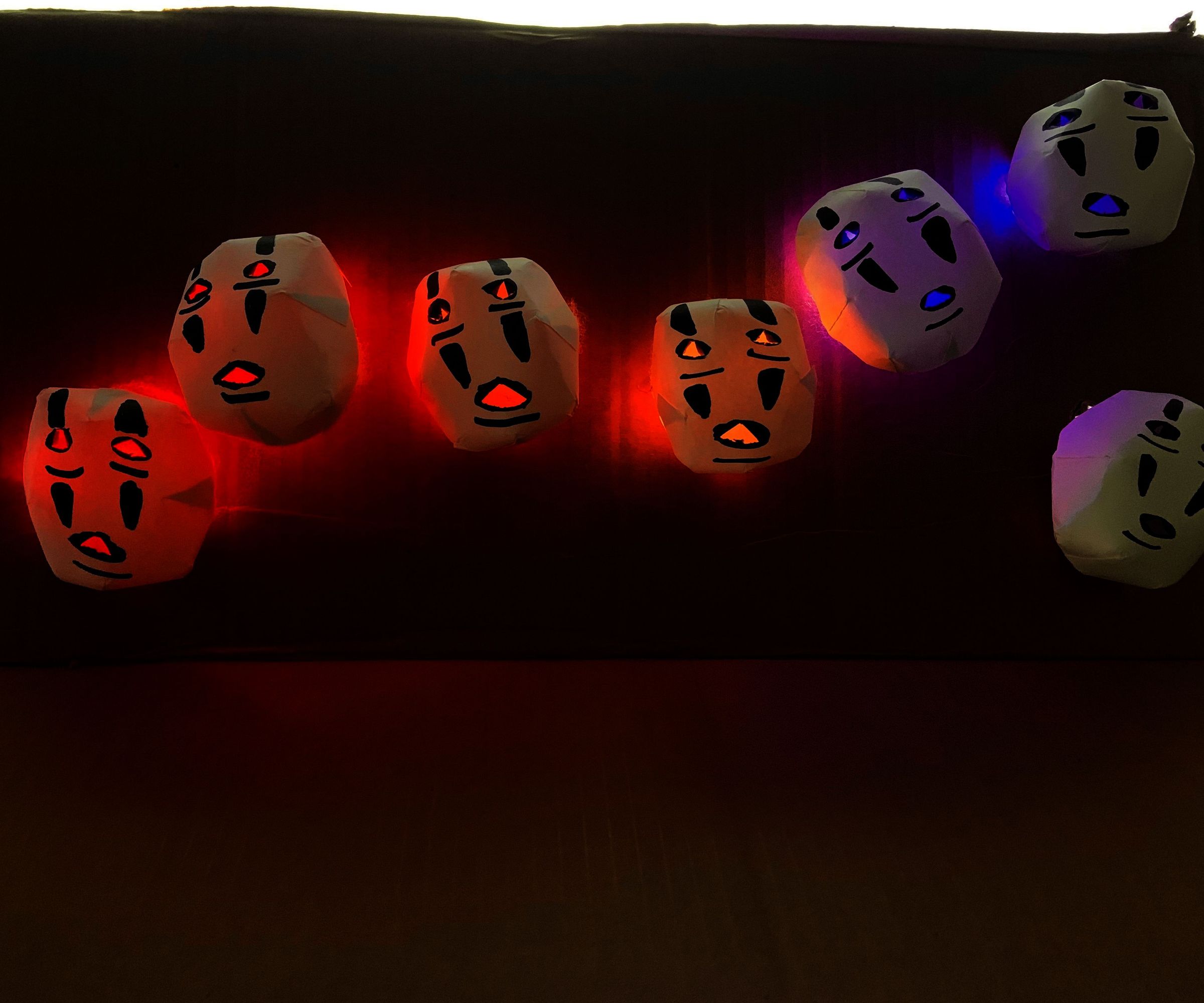 Kaonashi No Face Sound Reactive Lights