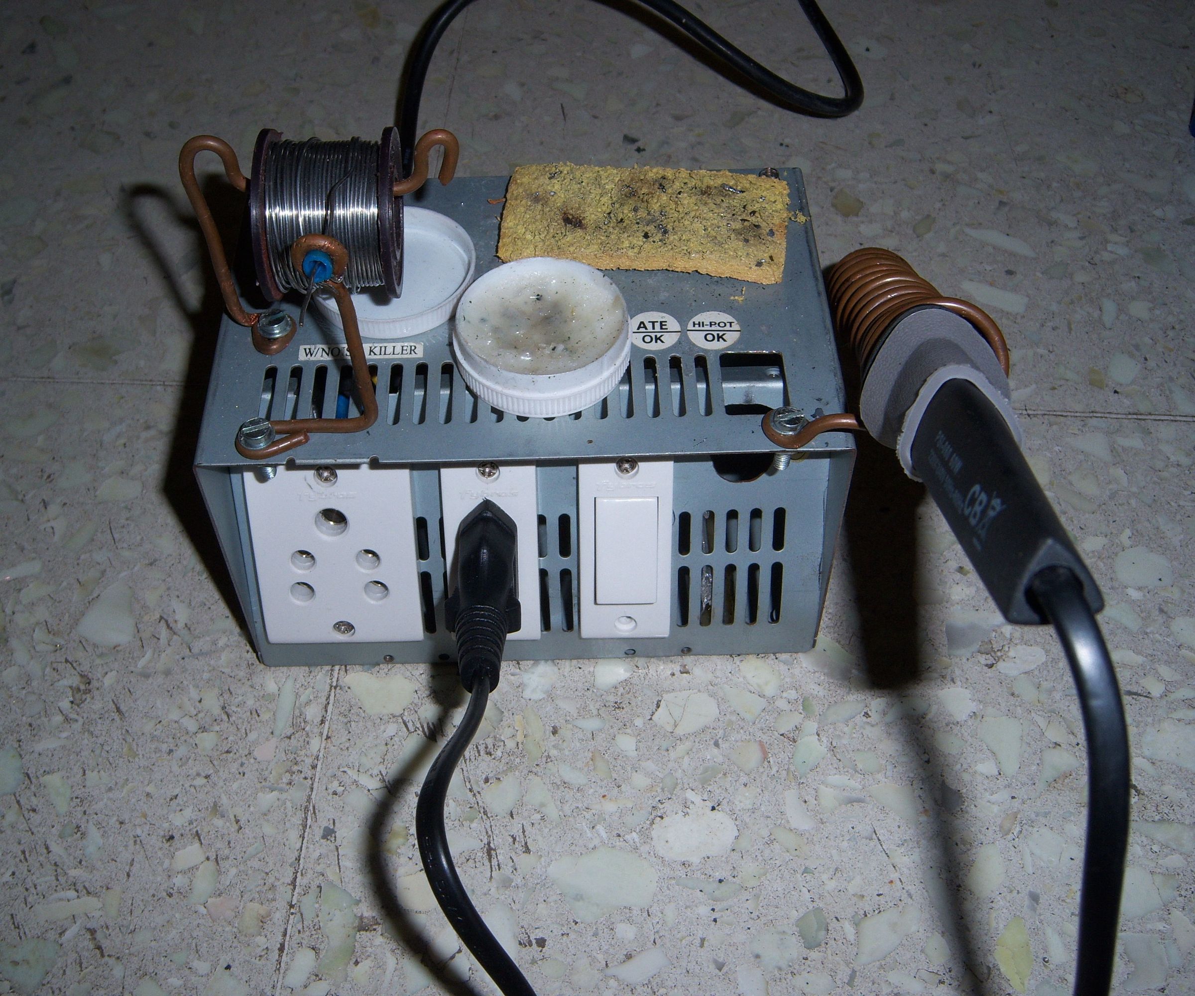 Soldering Station Using OLD PSU Case