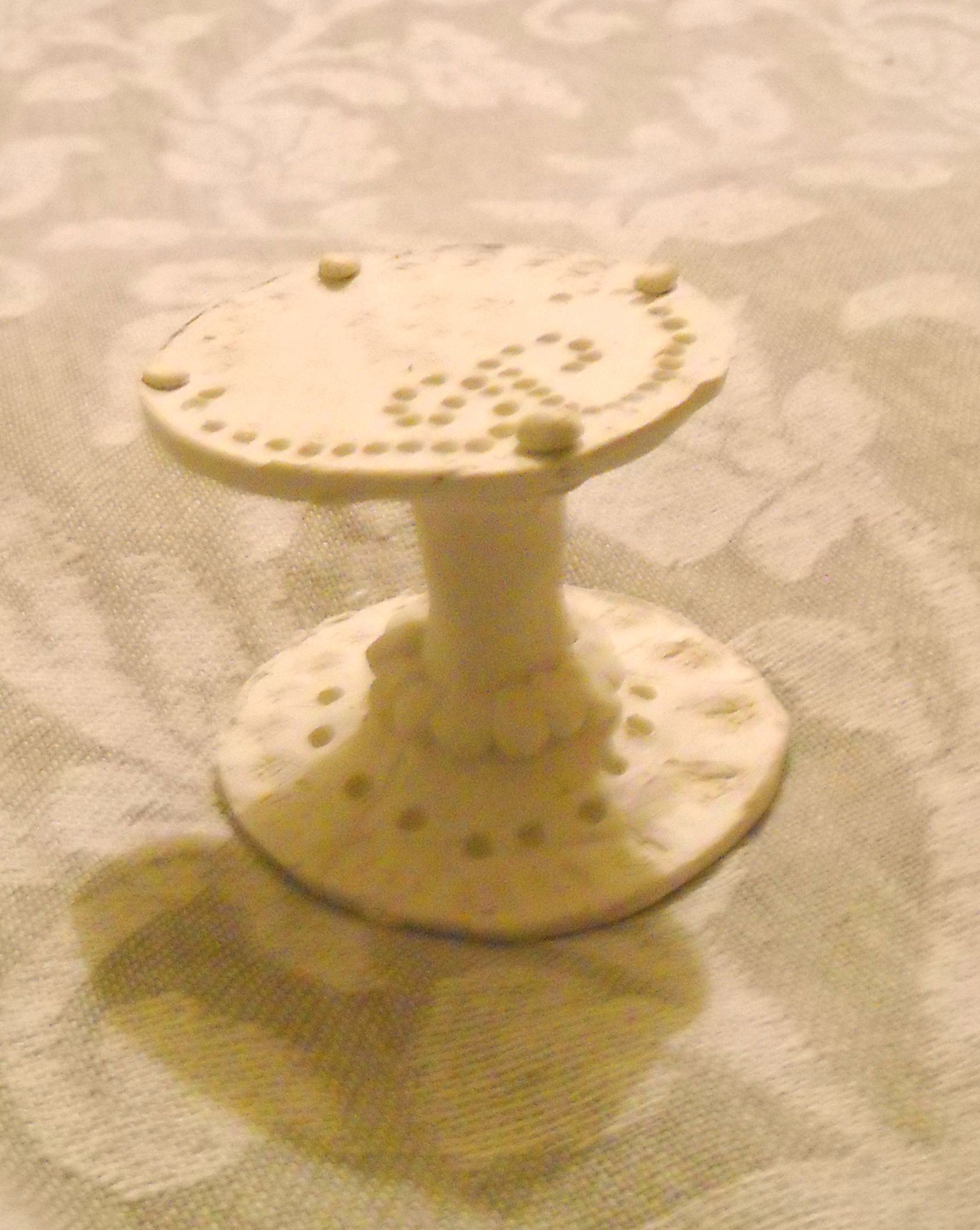 Easy Clay Candle Stand