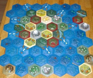 Constructing a 3D Settlers of Catan Board