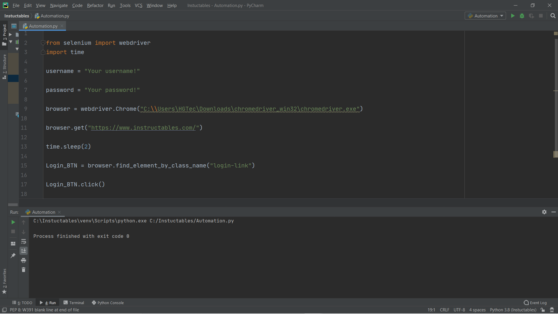 Automate Your Life! Coding With Python - Instructables