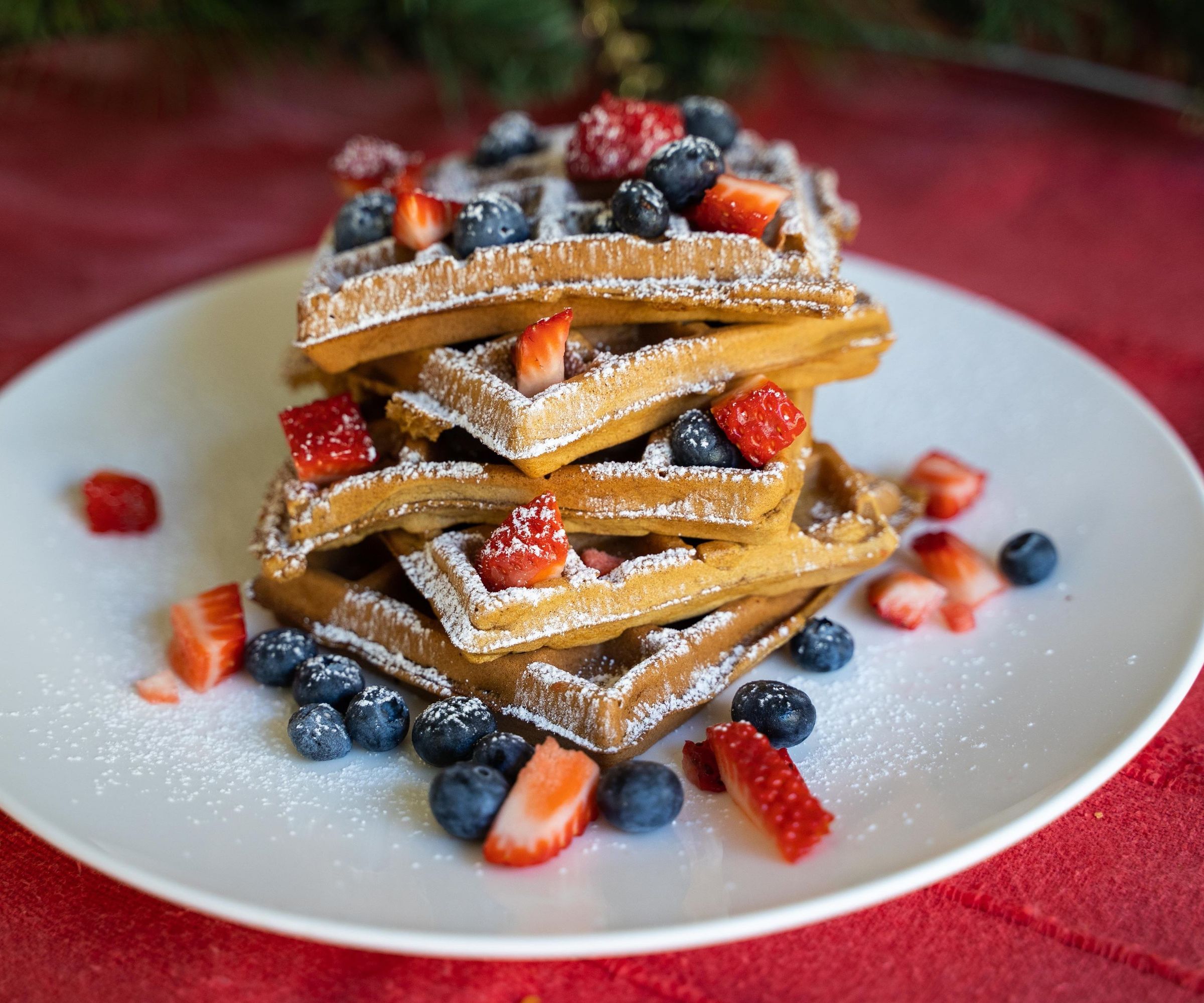 Gingerbread Waffles