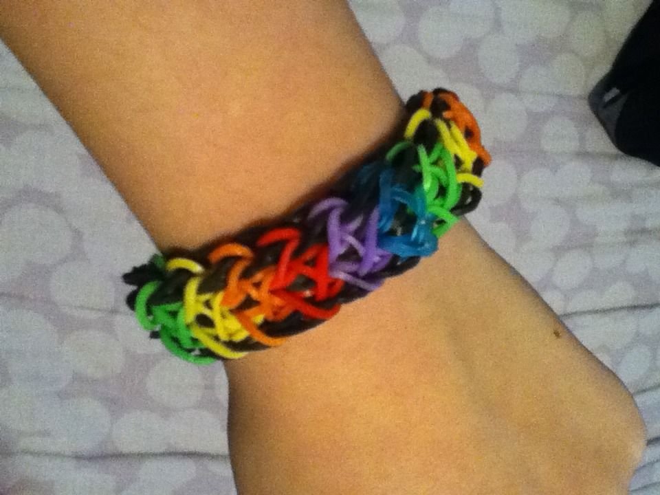 Rainbow Loom™ Totem Pole Bracelet