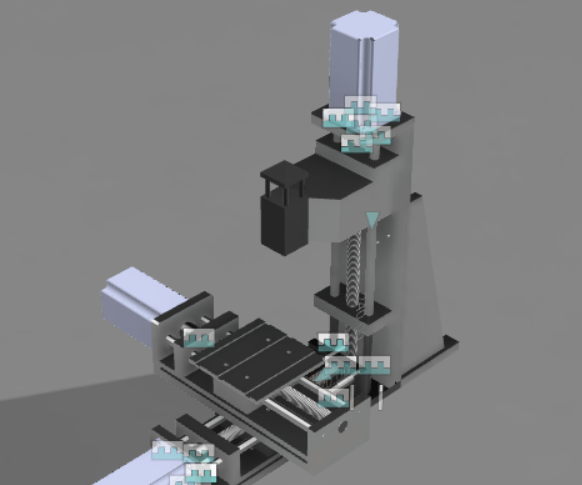 Small Desktop Column CNC