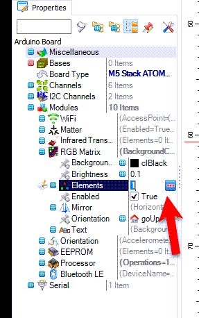 In Visuino Set Components