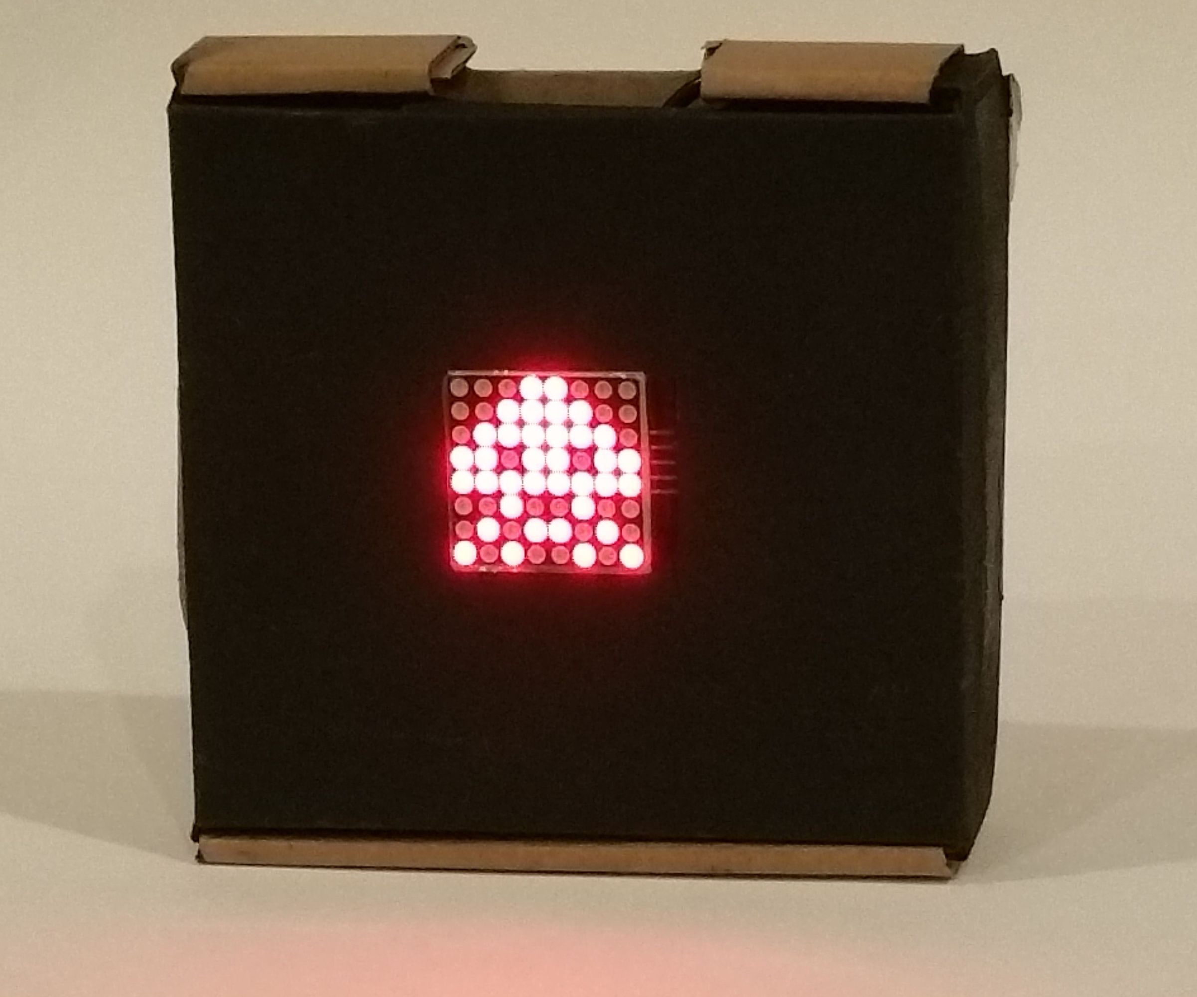 IoT Decimal/Hexadecimal 8x8 LED Matrix Drawing Board