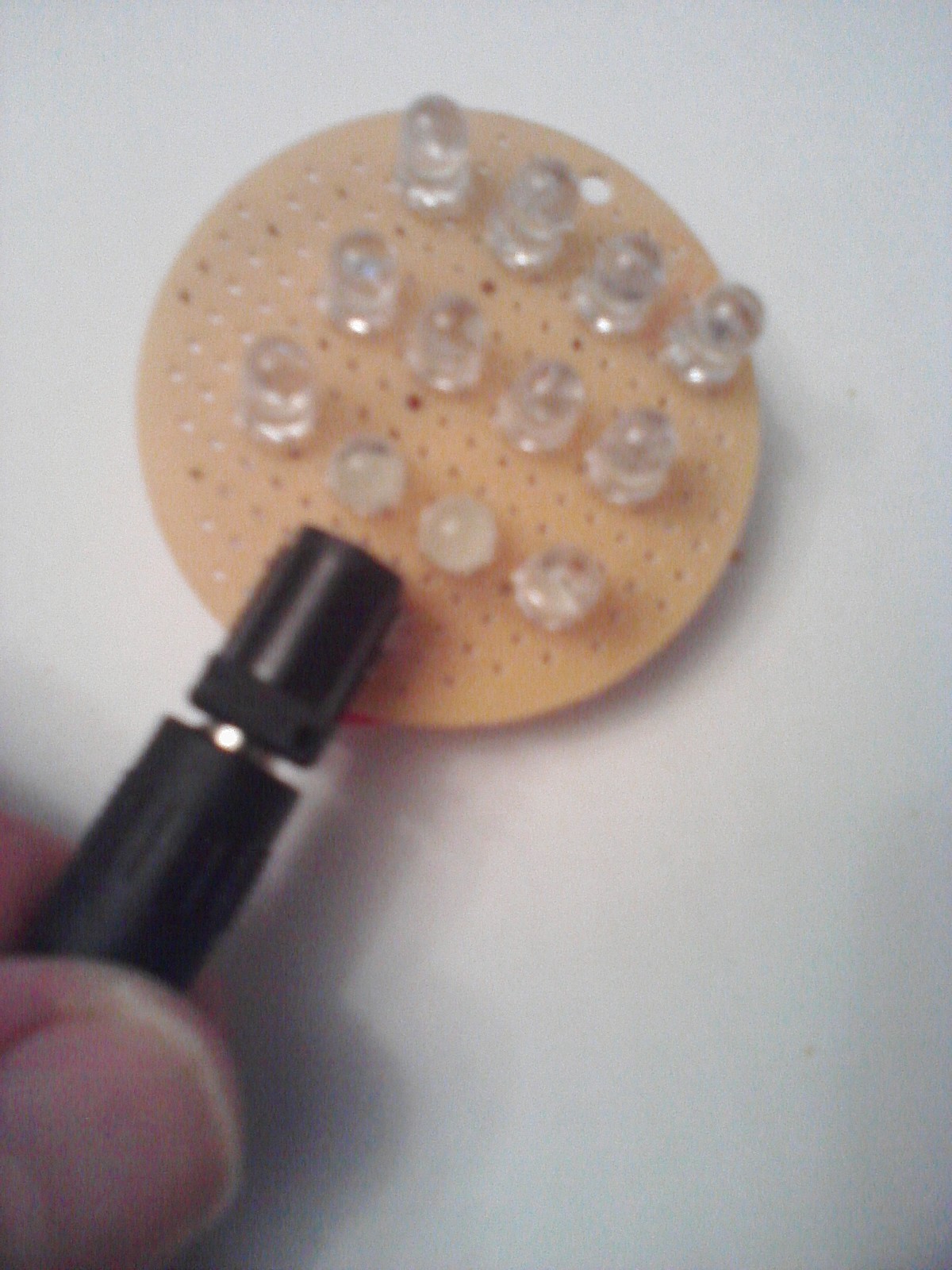 Mini Lamp With White Clear LEDs