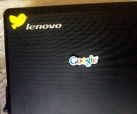 Handmade Laptop Labels