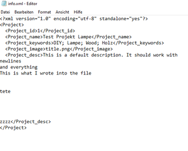 XML Handling