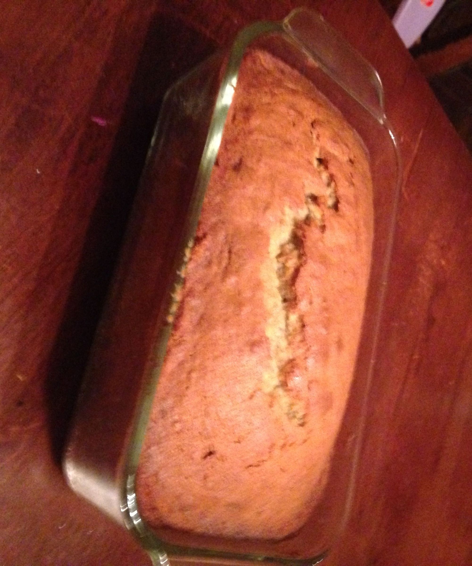 Smiley Banana Bread