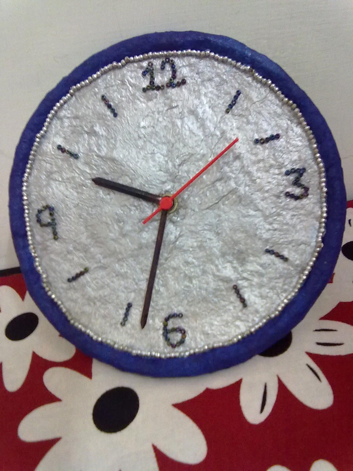 Paper Mache Wall Clock Instructables