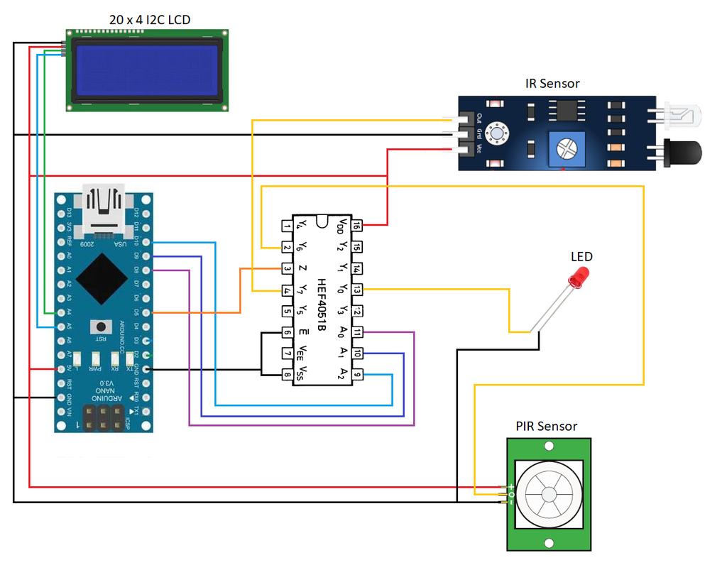 Interfacing 74HC4051 8-Channel Multiplexer With Arduino, 51% OFF