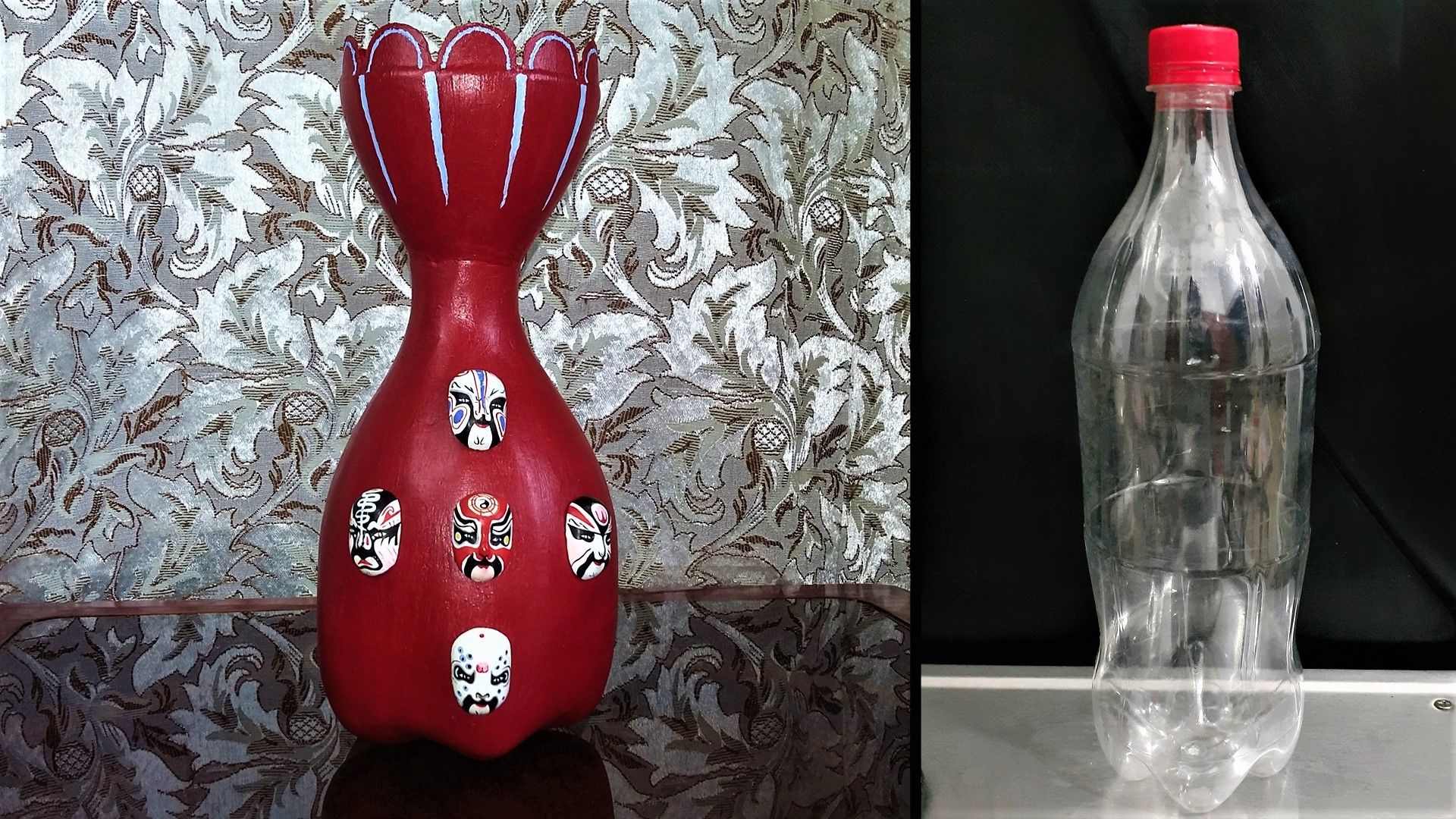 How to Make Vase From Plastic Bottle 5 Steps Instructables