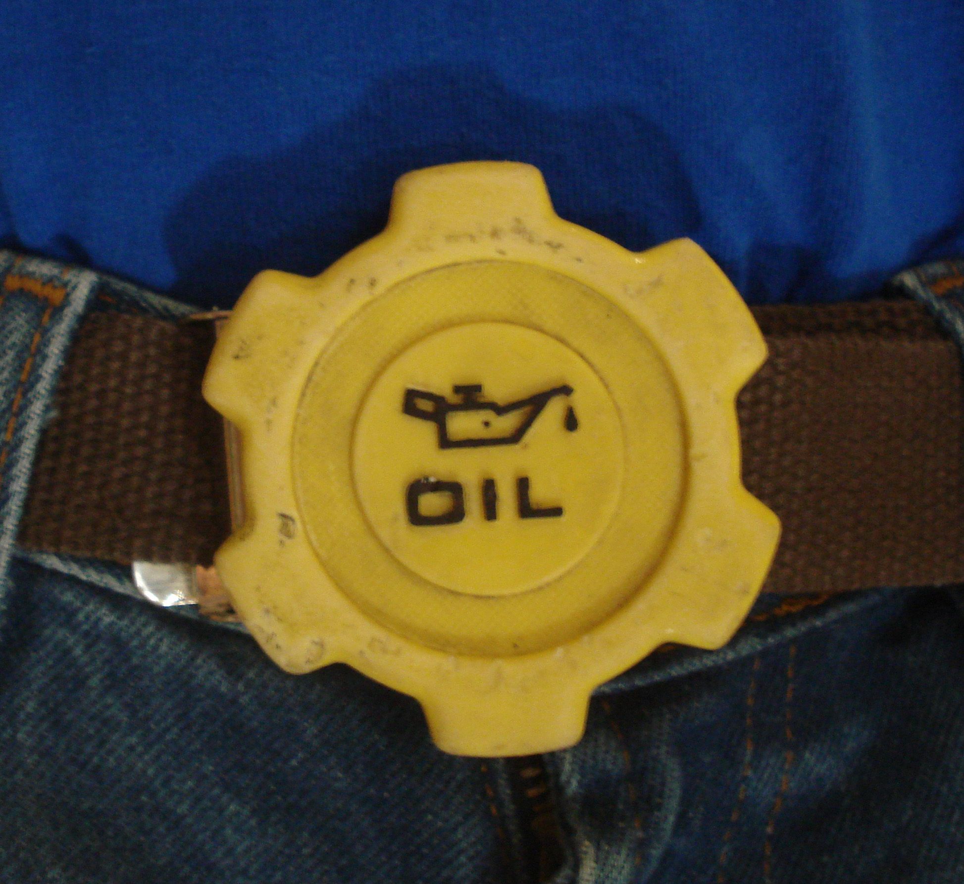 Oil Cap Belt Buckle