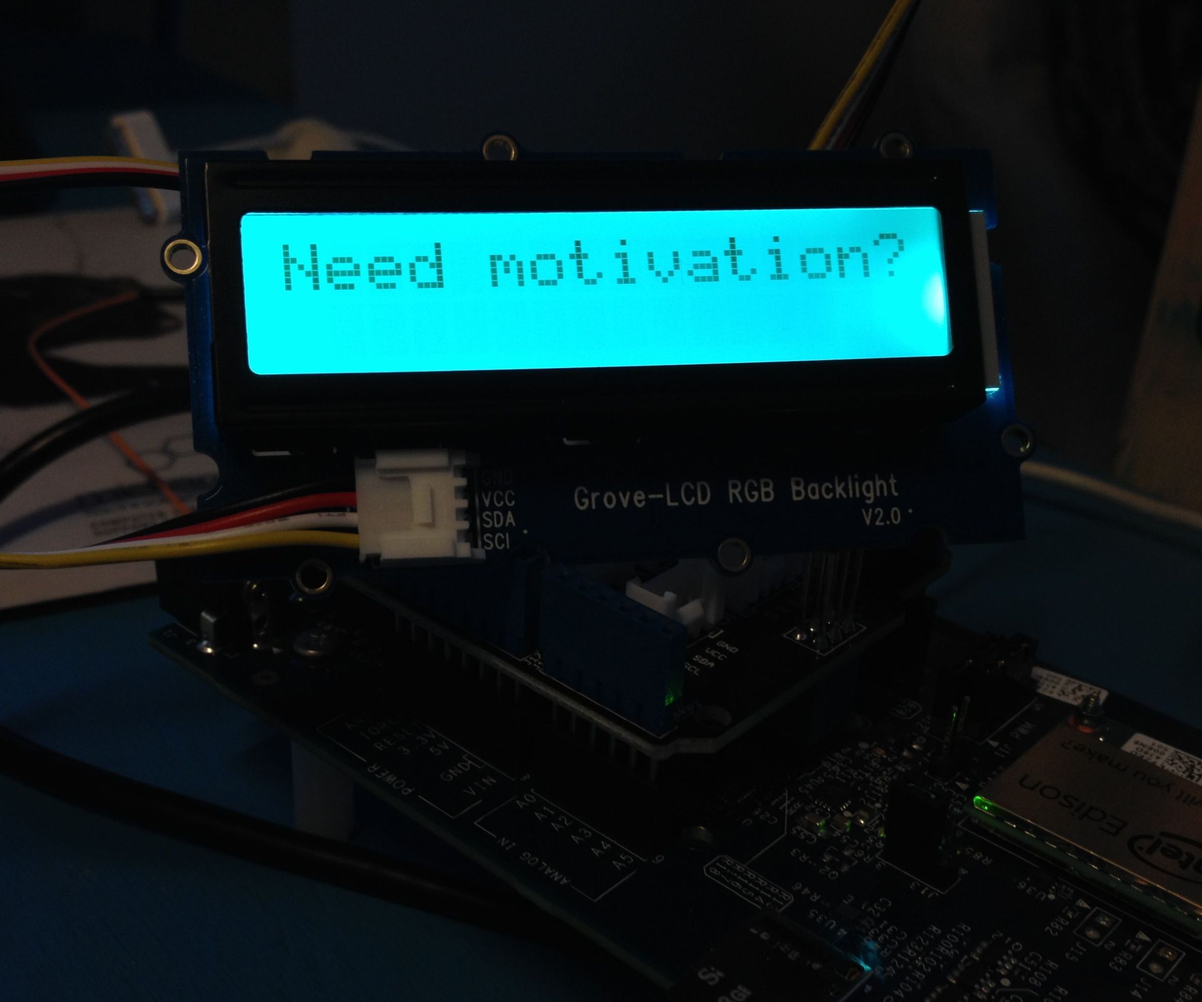 Motivation Button