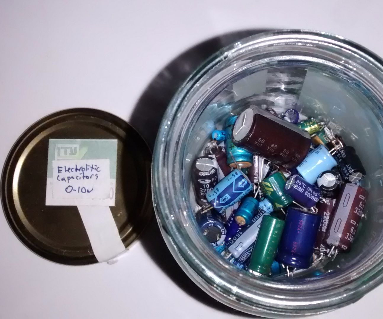 How I Organize My Electrolytic Capacitor Collection