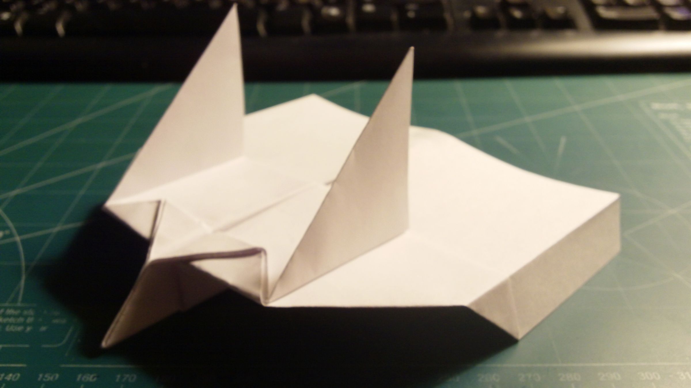 How to Make the SkyShark Paper Airplane