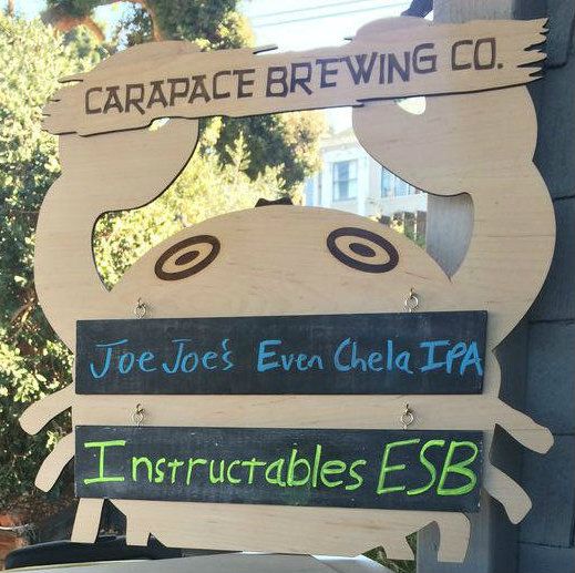 Brewery "Tap List" Chalkboard Sign