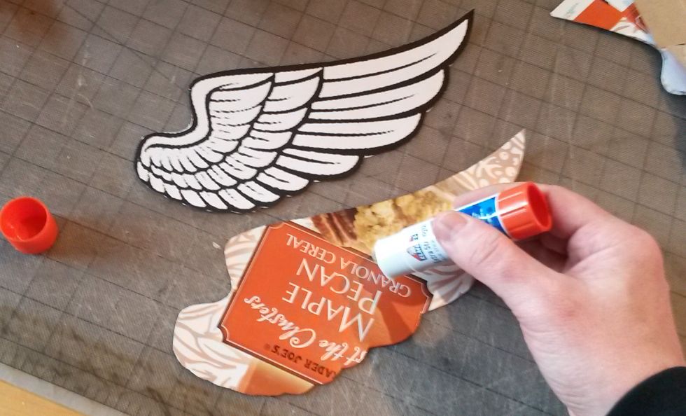 Helment Wing Pattern Hermes Wings Template