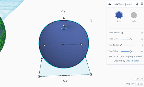 Creating the Base of the Blueberry