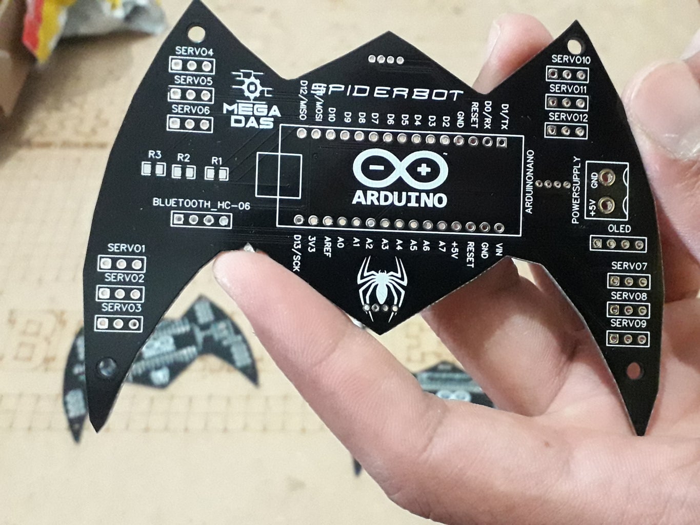 ARDUINO SPIDER ROBOT (QUADRUPED) : 7 Steps - Instructables