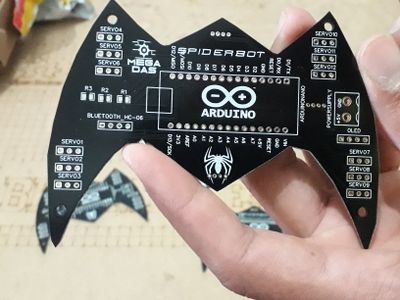 ARDUINO SPIDER ROBOT (QUADRUPED) : 7 Steps - Instructables