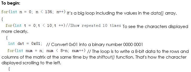 Dot Matrix LED Display Using Arduino Uno R3 : 6 Steps - Instructables
