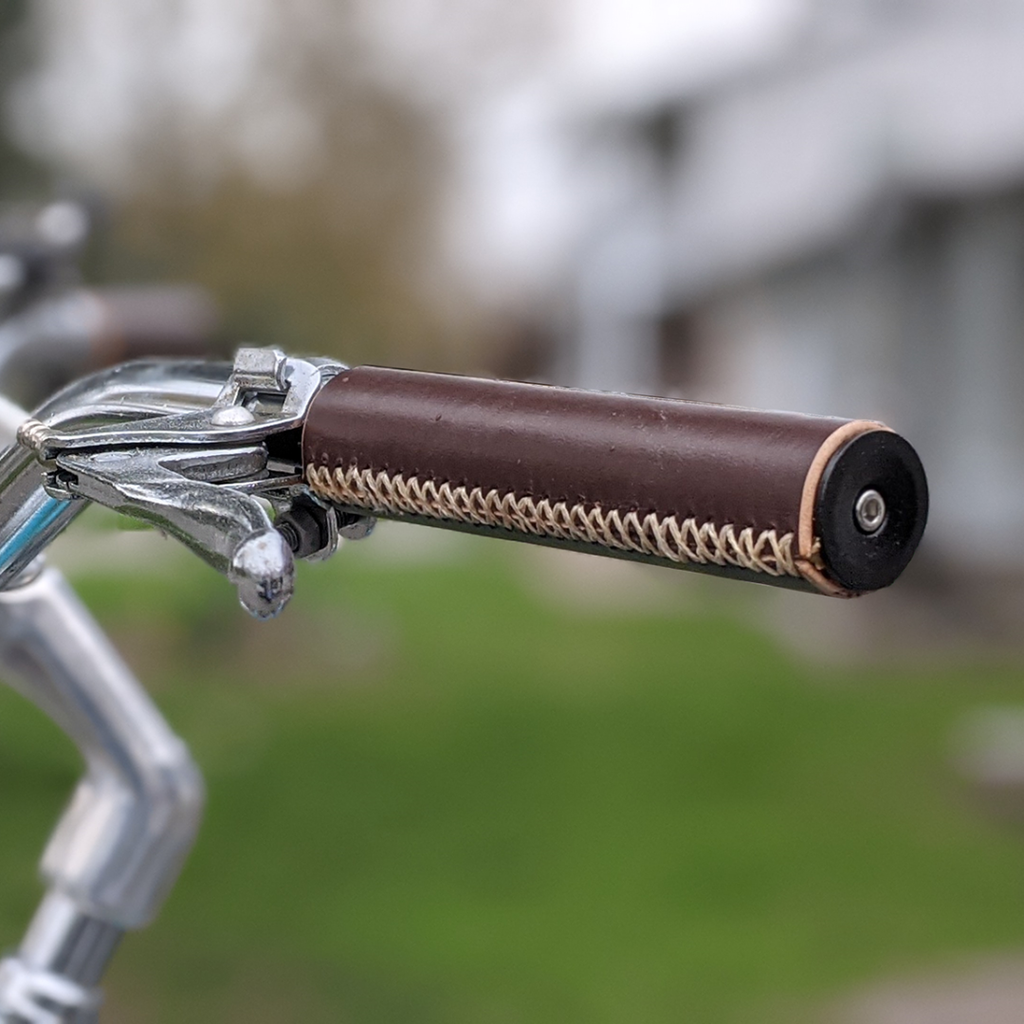 Leather bicycle handlebar best sale wrap