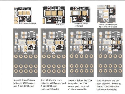 Prepping the Adafruit OV5640 Board (jumpers and Terminal Blocks)